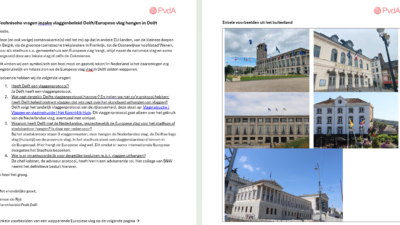 Europese vlag voor het gemeentehuis (deel 1)